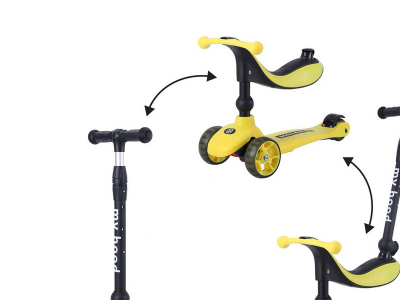 My Hood Kick'n'Ride - Yellow