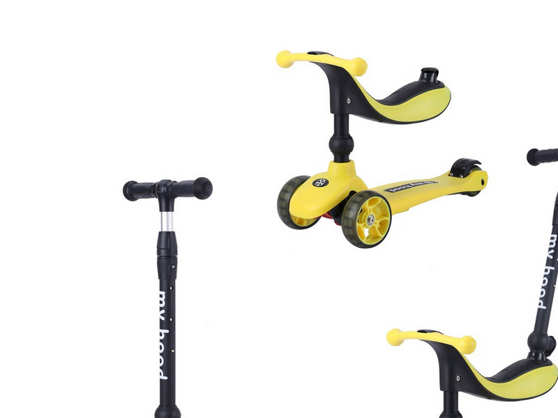 My Hood Kick'n'Ride - Yellow