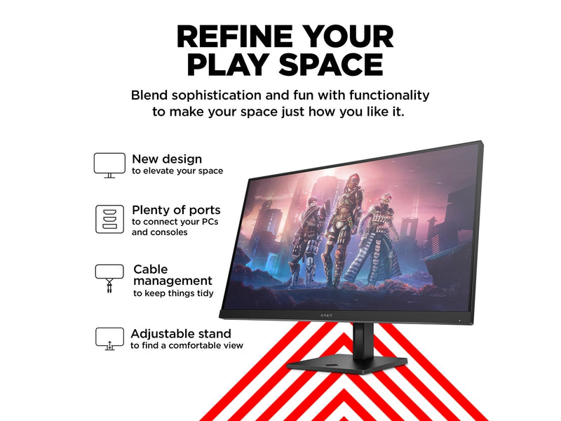 31.5" HP OMEN 32q - 2560x1440 (QHD) - 165Hz - IPS