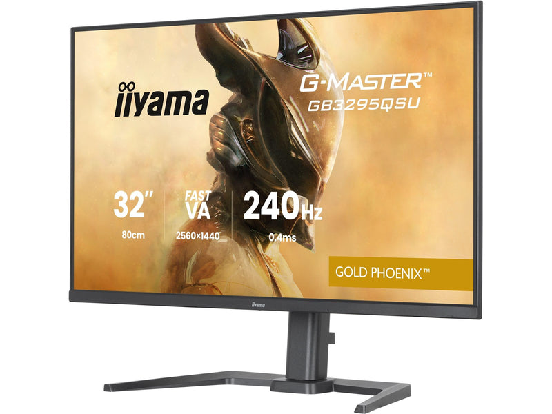 31.5" iiyama G-Master Gold Phoenix GB3295QSU - 2560x1440 (QHD) - 240Hz - VA