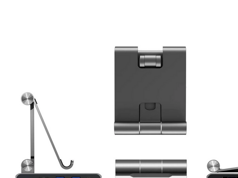 j5create JTS224-N - Multi-Angle Stand with Docking Station for iPad Pro