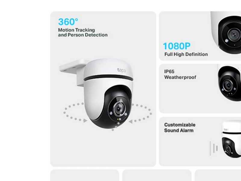TP-Link Tapo C500 Outdoor Pan/Tilt Security WiFi Camera