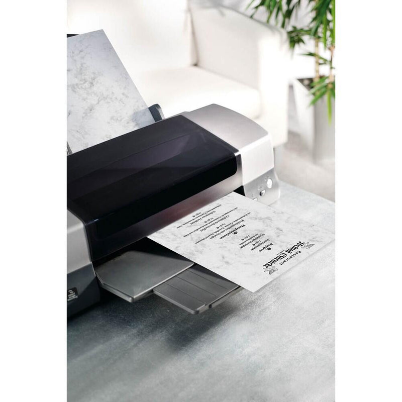 sigel Motivpapier Marmor grau DIN A4 90 g/qm - 100 Blatt