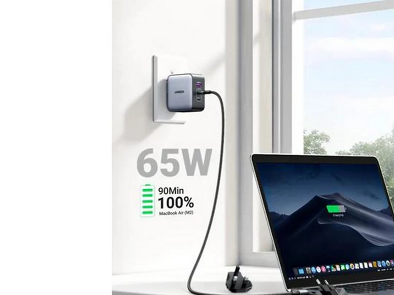 UGREEN Nexode GaN 65W Travel Adapter (US/UK/EU)