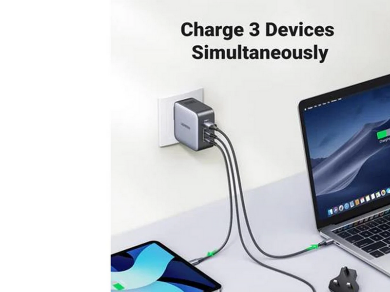 UGREEN Nexode GaN 65W Travel Adapter (US/UK/EU)