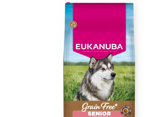 Eukanuba Grain Free Senior Large Breed Ocean Fish 12 kg