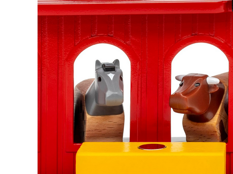 Brio BRIO Tierscheune mit Heuwaggon