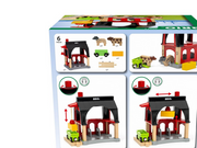 Brio BRIO Tierscheune mit Heuwaggon