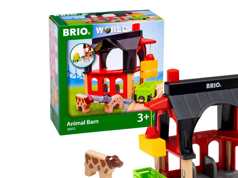 Brio BRIO Tierscheune mit Heuwaggon