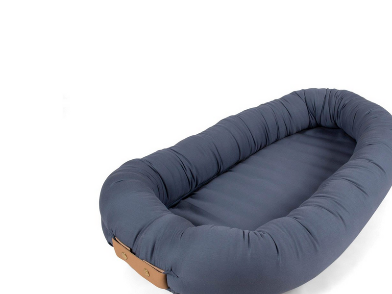 Filibabba Babynest - Kapok Muddly blue
