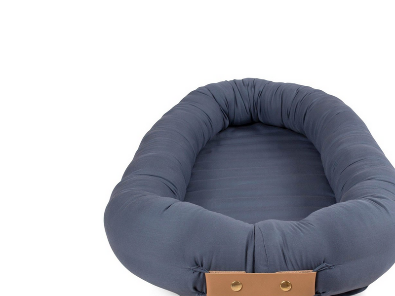 Filibabba Babynest - Kapok Muddly blue