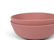 Filibabba Silicone bowl 2-pack - Rose