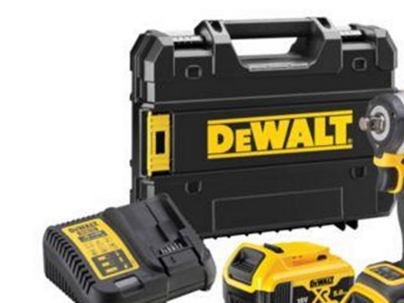 Dewalt slagnøgle 18V XR DCF921P2T-QW inkl. 2x5.0A