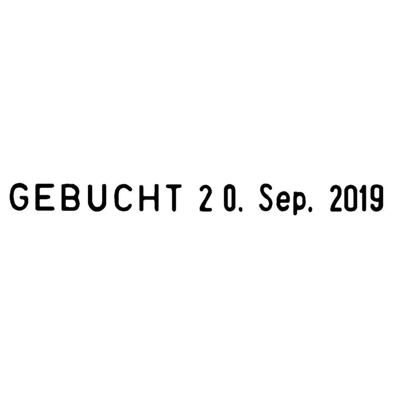 trodat Datumstempel 1117 mit Text Classic
