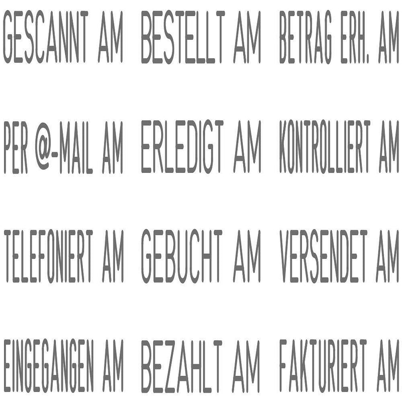 trodat Datumstempel mit Text printy dater 4817 - selbstfärbend schwarz