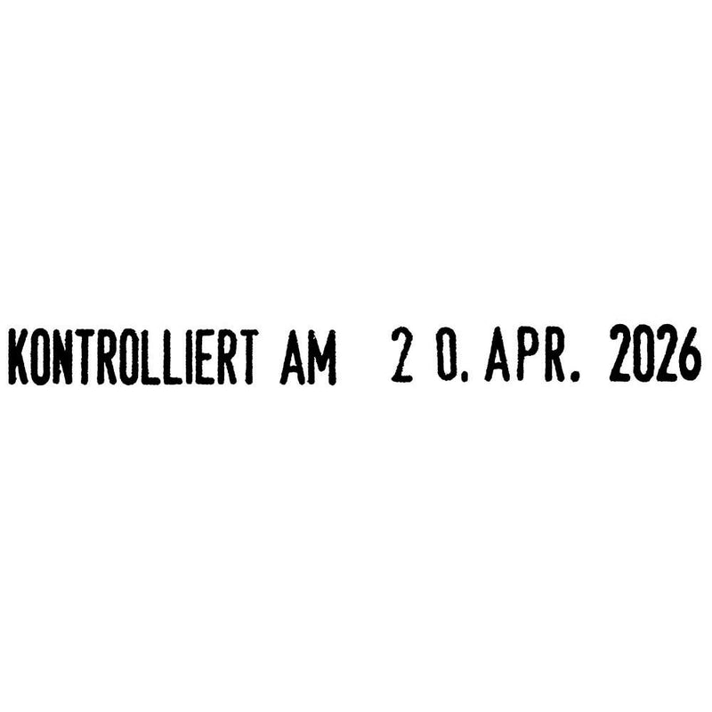 trodat Datumstempel mit Text printy dater 4817 - selbstfärbend schwarz
