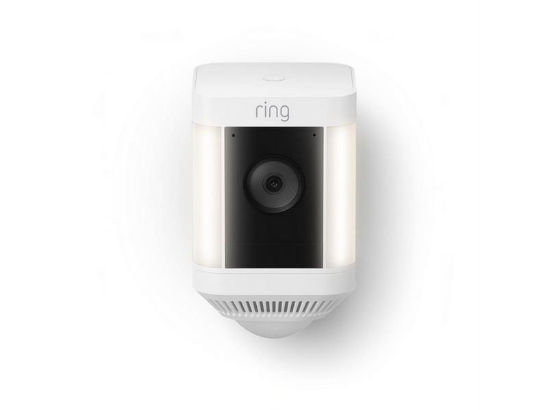 Ring Spotlight Cam Plus Battery - White