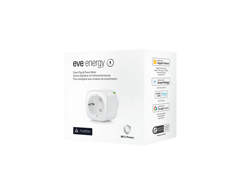 Eve Energy - Smart Plug & Power Meter (Matter)