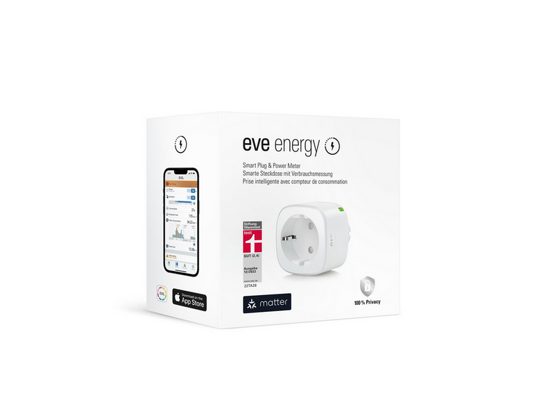 Eve Energy - Smart Plug & Power Meter (Matter)