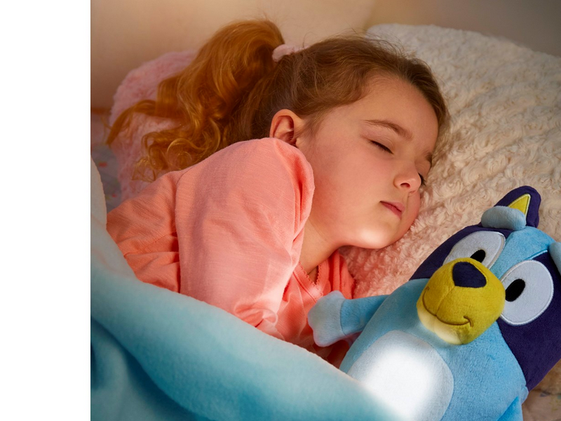Bluey Kids Light Up Bedtime Pal - Soft toy night light