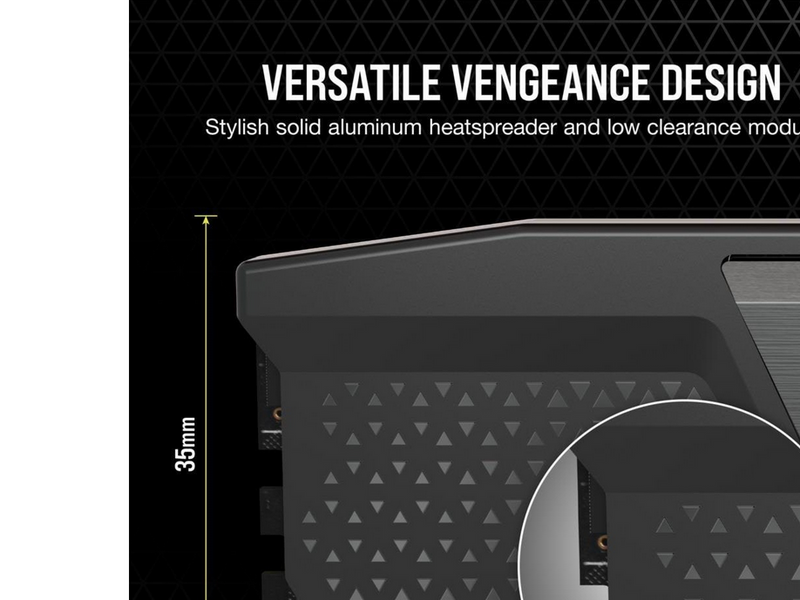 Corsair Vengeance DDR5-5200 - 16GB - CL40 - Dual Channel (2 pcs) - Intel XMP - Schwarz