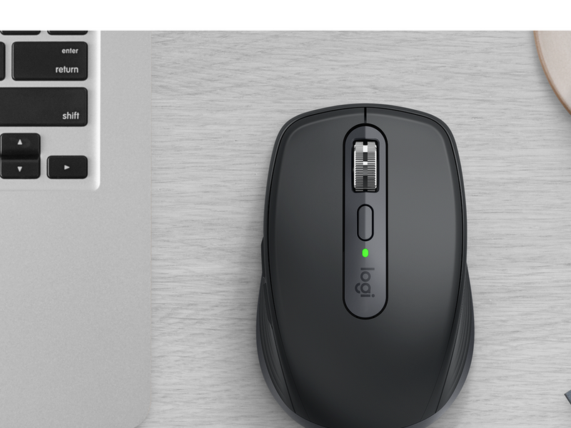 Logitech MX Anywhere 3S - Graphite - Maus (Schwarz)