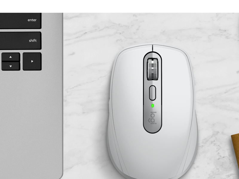 Logitech MX Anywhere 3S - Pale Grey - Maus (Grau)