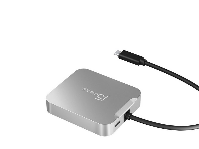 j5create 5-in-1 Multi-Port Adapter (with Ethernet and PD)