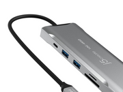 j5create 11-in-1 USB-C Triple-Monitor Dock (with Ethernet and 100W PD)
