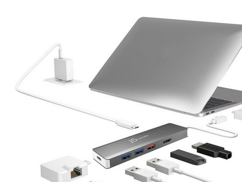 j5create USB-C Modular Multi-Adapter (Includes 2 Kits)