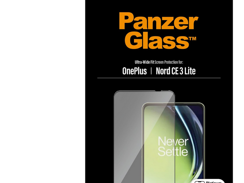 PanzerGlass Screen Protector OnePlus Nord CE 3 Lite | Ultra-Wide Fit