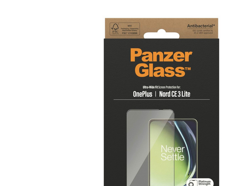 PanzerGlass Screen Protector OnePlus Nord CE 3 Lite | Ultra-Wide Fit