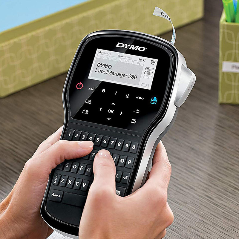 DYMO® LabelManager™ 280 / Beschriftungsgerät - QWERTZ-Tastatur, im KofferSet