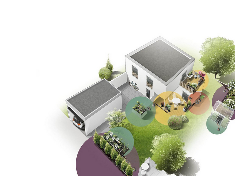 Gardena Tropfbewässerung Set Balkon (15 Pflanzen)