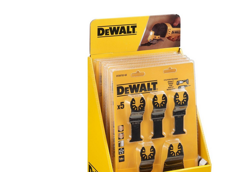 Dewalt 5PC MULTI-TOOL OSC. BLADE SET DT20732