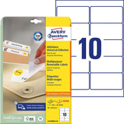 AVERY Zweckform Etiketten L4744REV-25 weiß 96,0 x 50,8 mm - 300 Stück