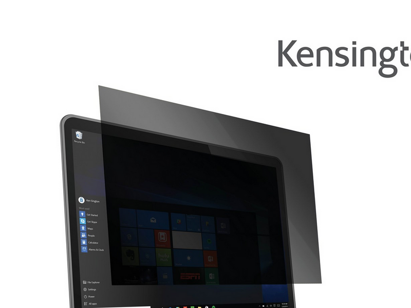 Kensington 14" (16:10) Blickschutzfilter - 2-fach, abnehmbar für Laptops