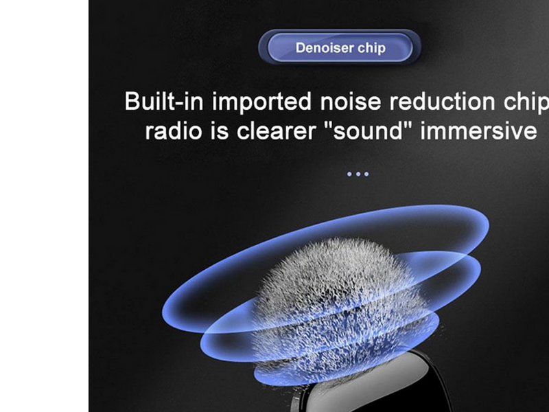 Lippa Dual Wireless Wind Protected Microphone With Lightning Connector