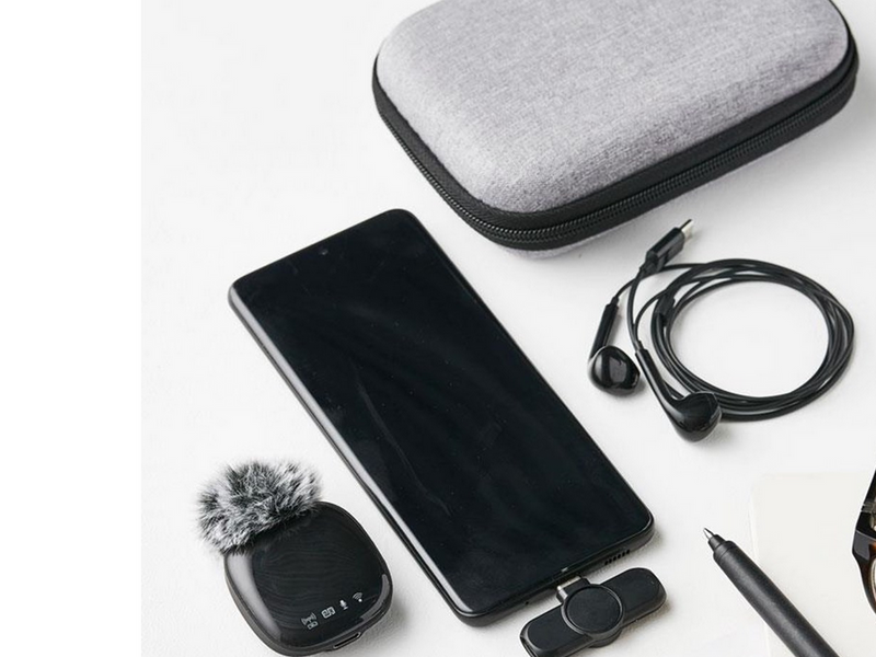 Lippa Wireless Wind Protected Microphone With USB-C Connector