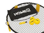 Bounceball game with 3 balls