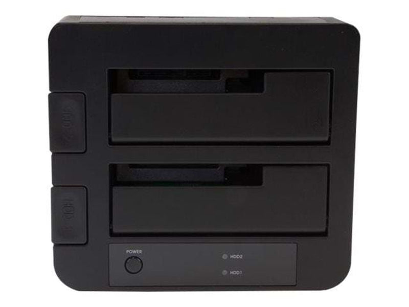 StarTech.com USB 3.1 Gen 2 (10Gbps) Dual-Bay Dock for 2.5"/3.5" SATA Drives