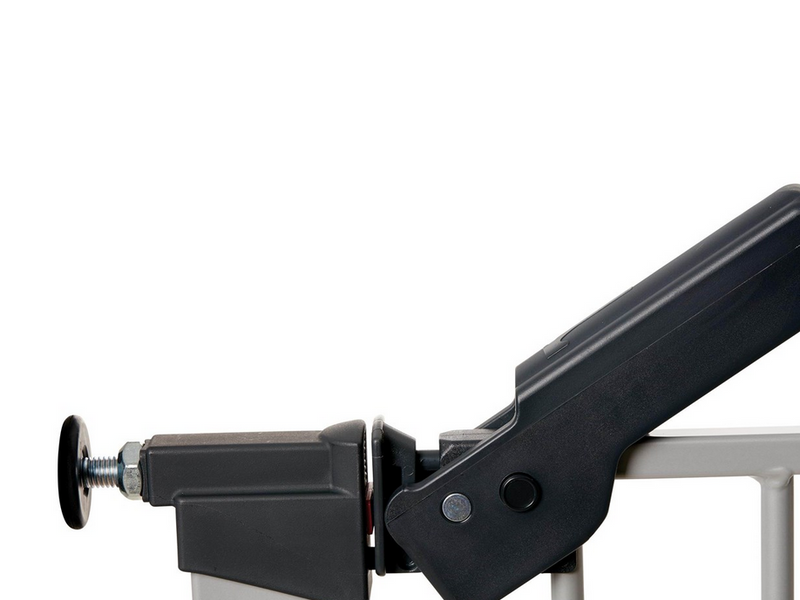 BabyDan Premier Safety Gate with 5 Extensions Silver 105.5-112.8 cm