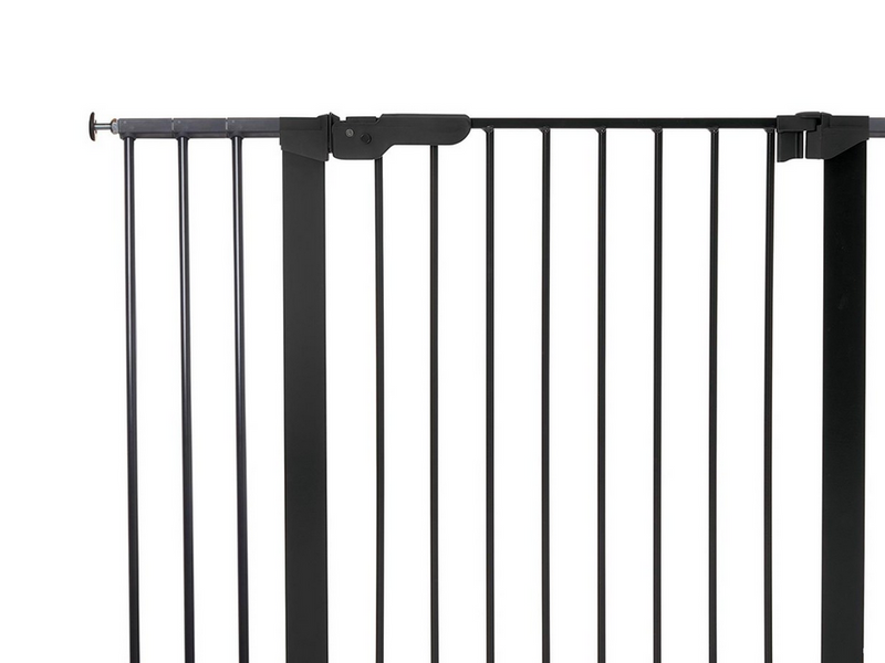 BabyDan Premier Safety Gate with 6 Extensions Black 112-119.3 cm