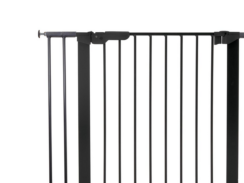 BabyDan Premier Safety Gate with 5 Extensions Black 105.5-112.8 cm