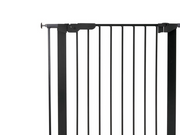 BabyDan Premier Safety Gate with 3 Extensions Black 92.5-99.8 cm
