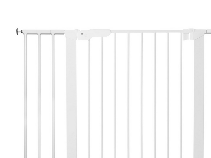 BabyDan Premier Safety Gate with 6 Extensions White 112-119.3 cm