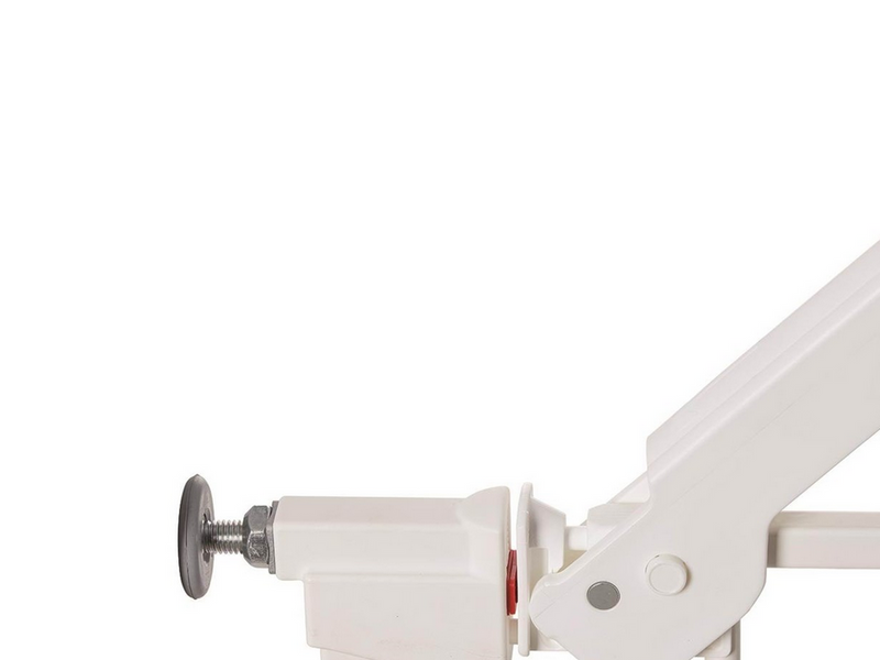 BabyDan Premier Safety Gate with 2 Extensions White 86-93.3 cm