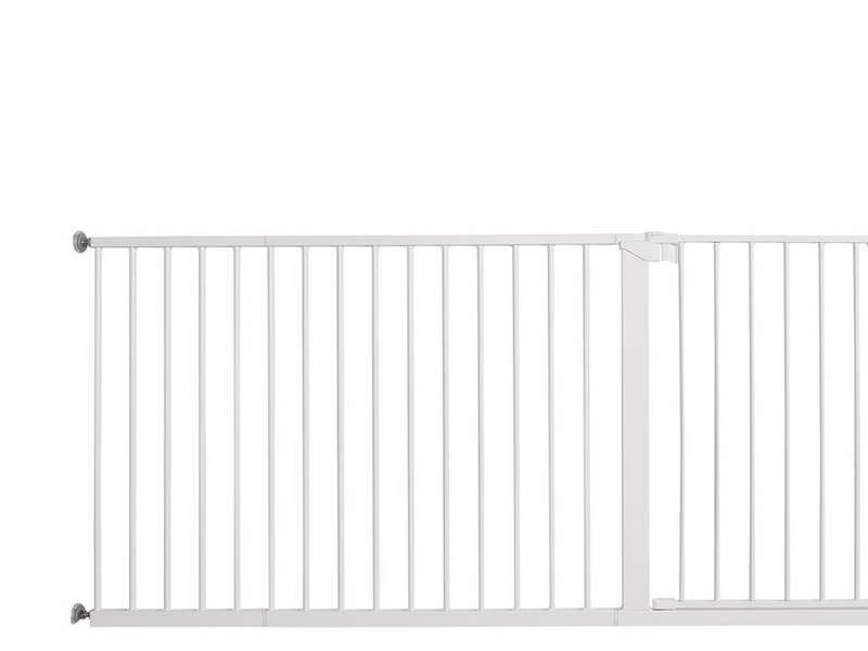 BabyDan Premier Safety Gate Extra Wide White 177.8-183 cm