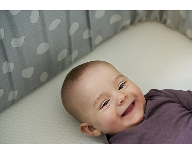 BabyDan DreamSafe Sheet for Cot (60x120 cm) White