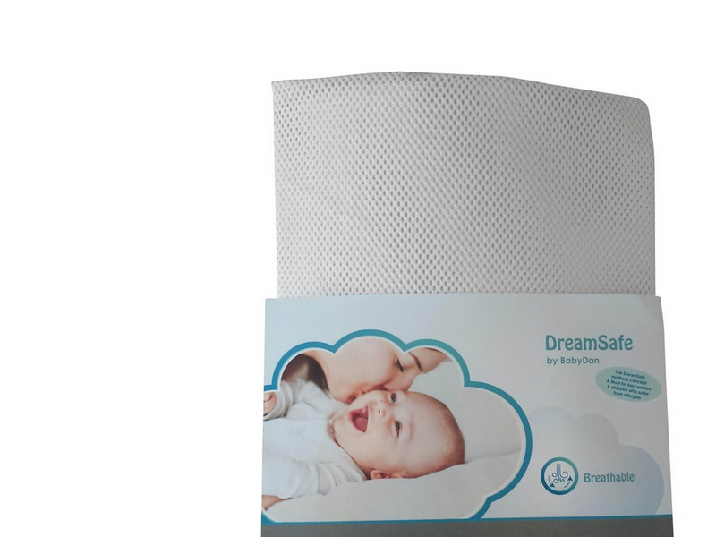 BabyDan DreamSafe Sheet for Cot (60x120 cm) White